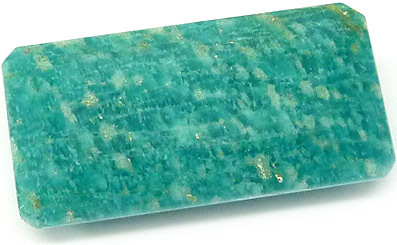 amazonite taillée à facettes