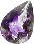 amethyst with iron oxide inclusions