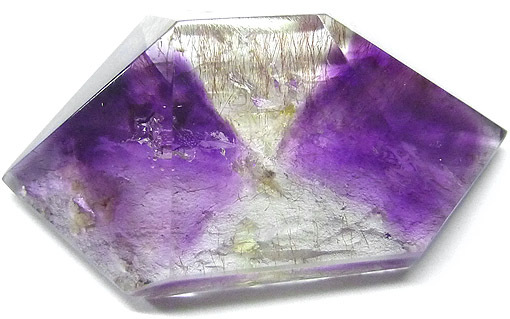 pointe amethyste bicolore