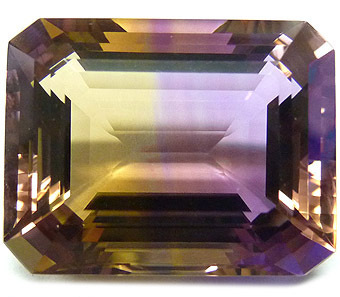 ametrine bicolore