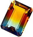bicolor synthetic quartz