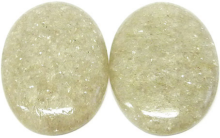 quartz aventurine blanc crème