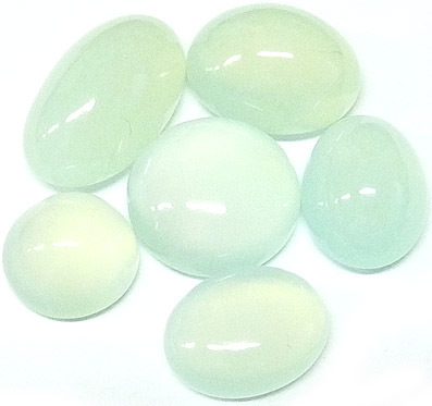 calcedoine turque vert-bleut�e