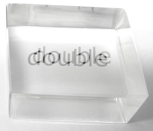 rhomboedre calcite double refraction