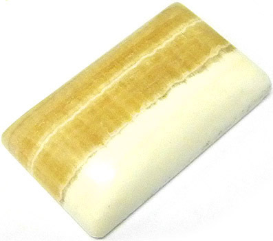 calcite jaune rubanee mexicaine
