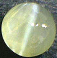 chrysoberyl oeil de chat du Sri Lanka