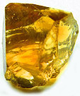 citrine jaune soutenu brut