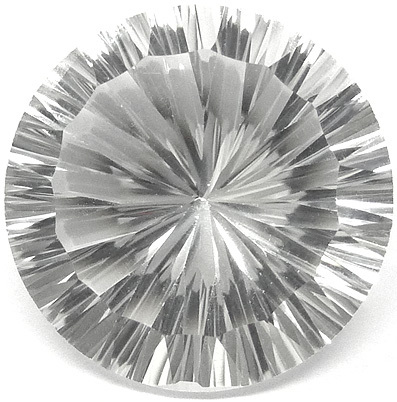 Brazil rock crystal concave cut