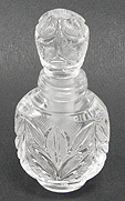 fiole flacon en cristal de roche