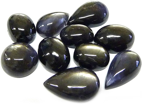 hematite inclusions in iolites