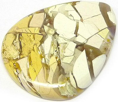 jaspe brechique ou brechiforme - brecciated jasper