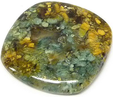 jaspe brechique ou brechiforme - brecciated jasper