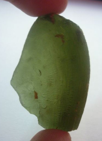 moldavite brut herisson tchequie