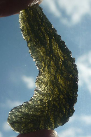 moldavite tectite tektite czech republic