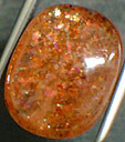 oligoclase � inclusions h�matite