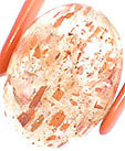 oligoclase avec inclusions d'h�matite