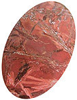 pietersite de chine rouge chauffee