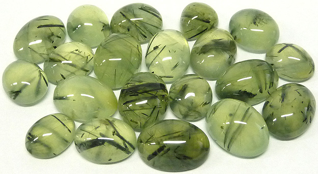 Mali prehnite with epidote inclusions