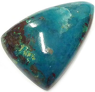 quartz inclusions chrysocolle