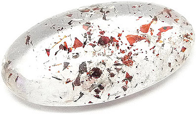quartz inclusions hematite