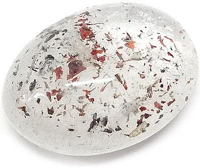 quartz inclusions hematite