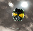 inclusion clinochlore dans quartz