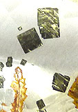 pyrite inclusions in quartz