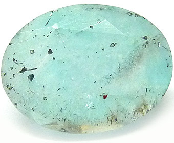 ajoite inclusions dans quartz