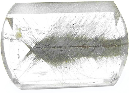 brookite inclusions in quartz