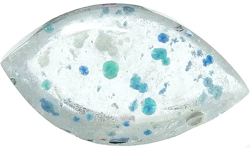 gilalite inclusions dans quartz