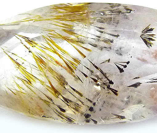 goethite inclusions dans quartz