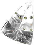 pyrite inclusions dans quartz