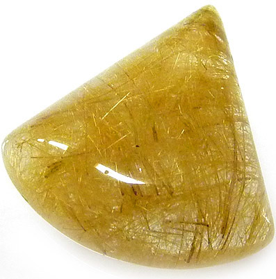 rutile inclusions in quartz