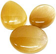 rutile inclusions in yellow quartz