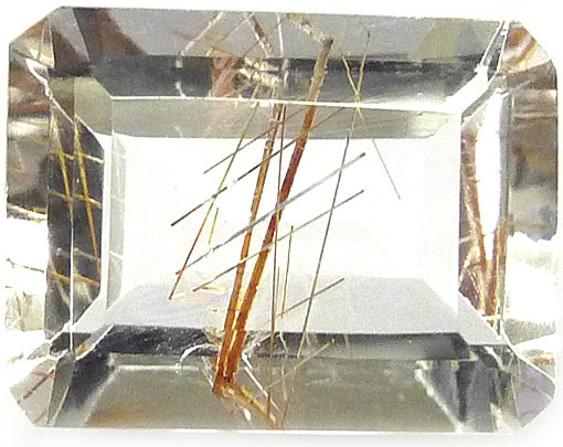 rutile inclusions in quartz