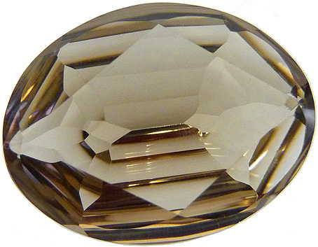 quartz fumee taille concave