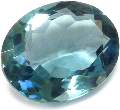 quartz hydrothermal de synthèse bleu clair