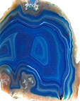 tranche agate teintee