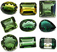 green synthetic quartz vert