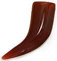sardoine sculptee marron