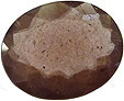 scapolite marron brun Tanzanie