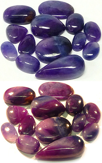sugilite richterite cabochon