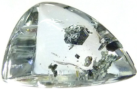 chlorite inclusions dans topaze