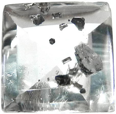 hematite inclusions dans topaze