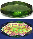 vesuvianite idocrase anomalies polarisation