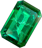 inclusions de voiles dans emeraude synthetique hydrothermale Biron