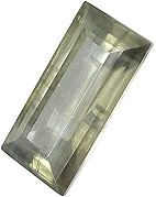 moisanite de synth&egrave;se beige
