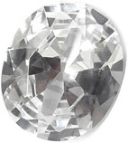 saphir incolore leucosaphir de synthese verneuil fusion &agrave; la flamme
