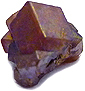 grenat andradite iridescente